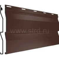 Сайдинг Корабельная доска 265*240мм 0.45мм Drap ТР Турция RAL 8017 (коричневый) Grand Line