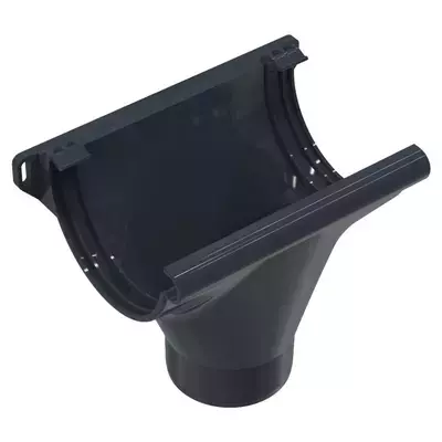 Воронка желоба Braas 152мм RAL 7024 (серый)