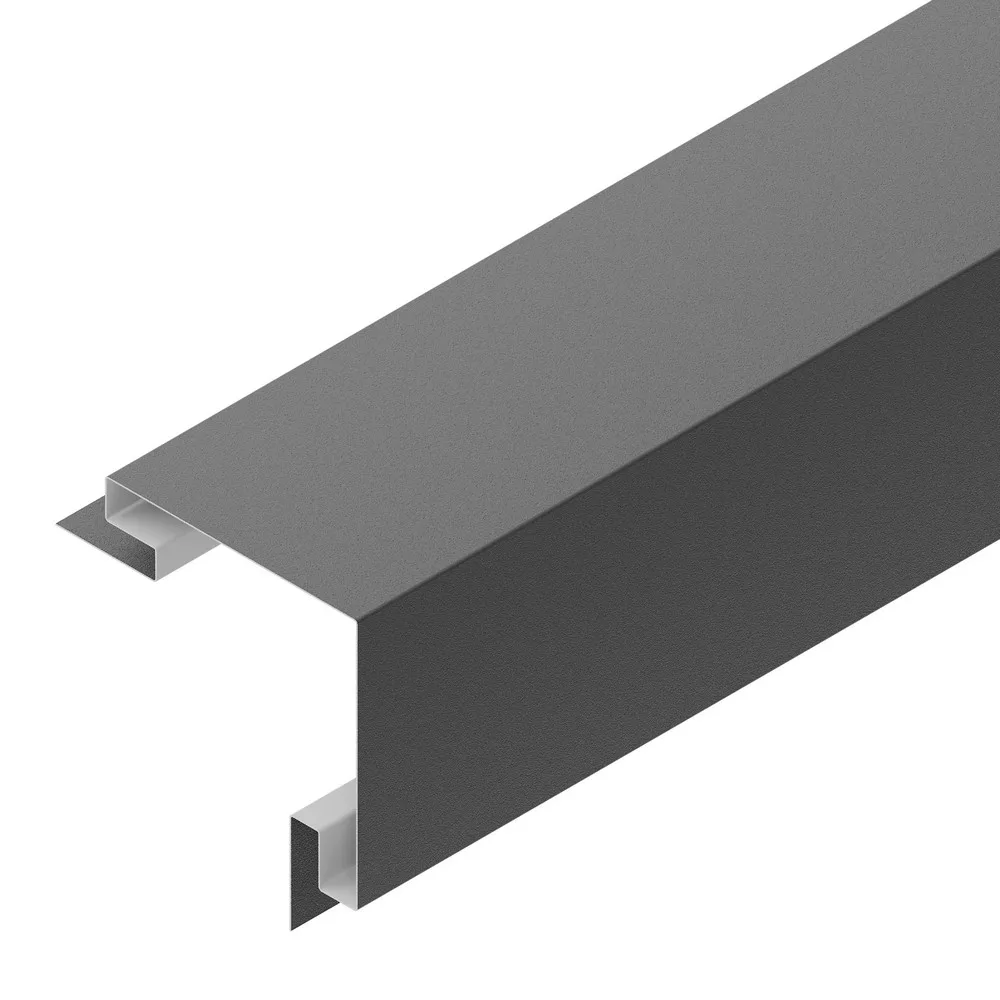 Угол наружный 3D 100*100мм 0.5мм PU matt 2м Aquasystem