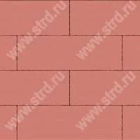 Крупноформатные плиты Патио XL В.22.П.8 Красный верхний прокрас на белом цементе основа - серый цемент 900*300*80мм Stellard