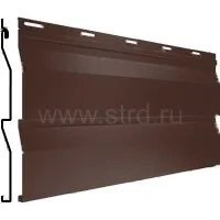 Сайдинг Корабельная доска 265*240мм 0.5мм Полиэстер Россия RAL 8017 (коричневый) Grand Line