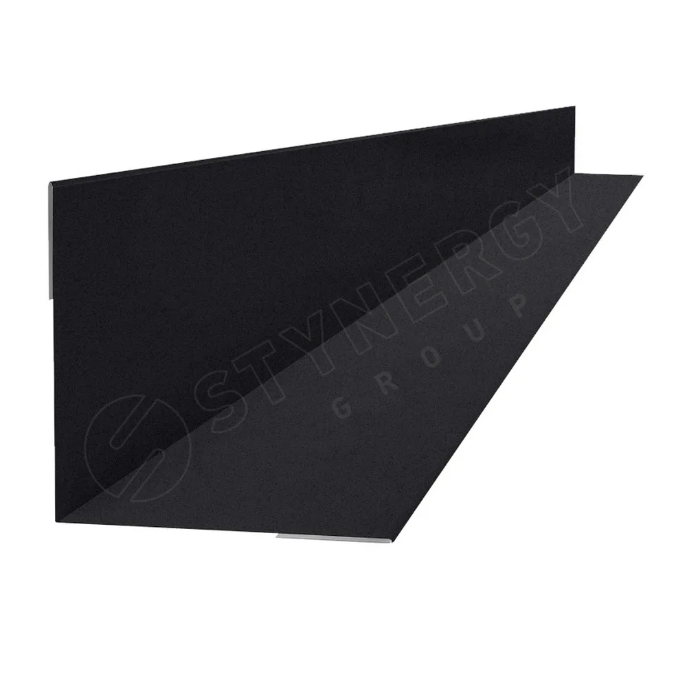Угол внутренний простой 50*50мм 0.45мм Graphite 45 3м Stynergy