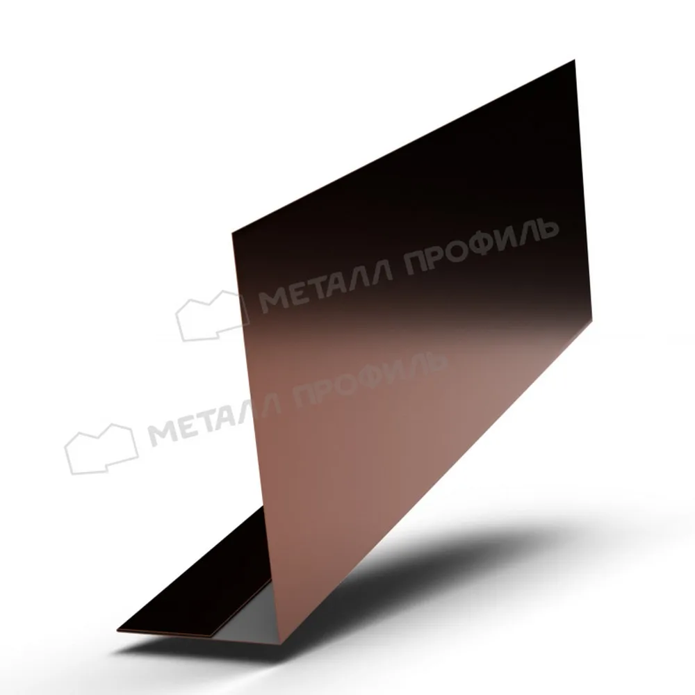 Планка карнизного свеса простая 200*30мм 0.5мм Purman 2м Металл Профиль
