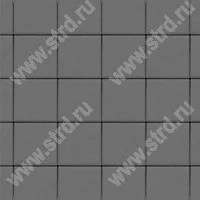 Тротуарная плитка Квадрат Черный верхний прокрас на сером цементе основа - серый цемент 150*150*80мм Stellard