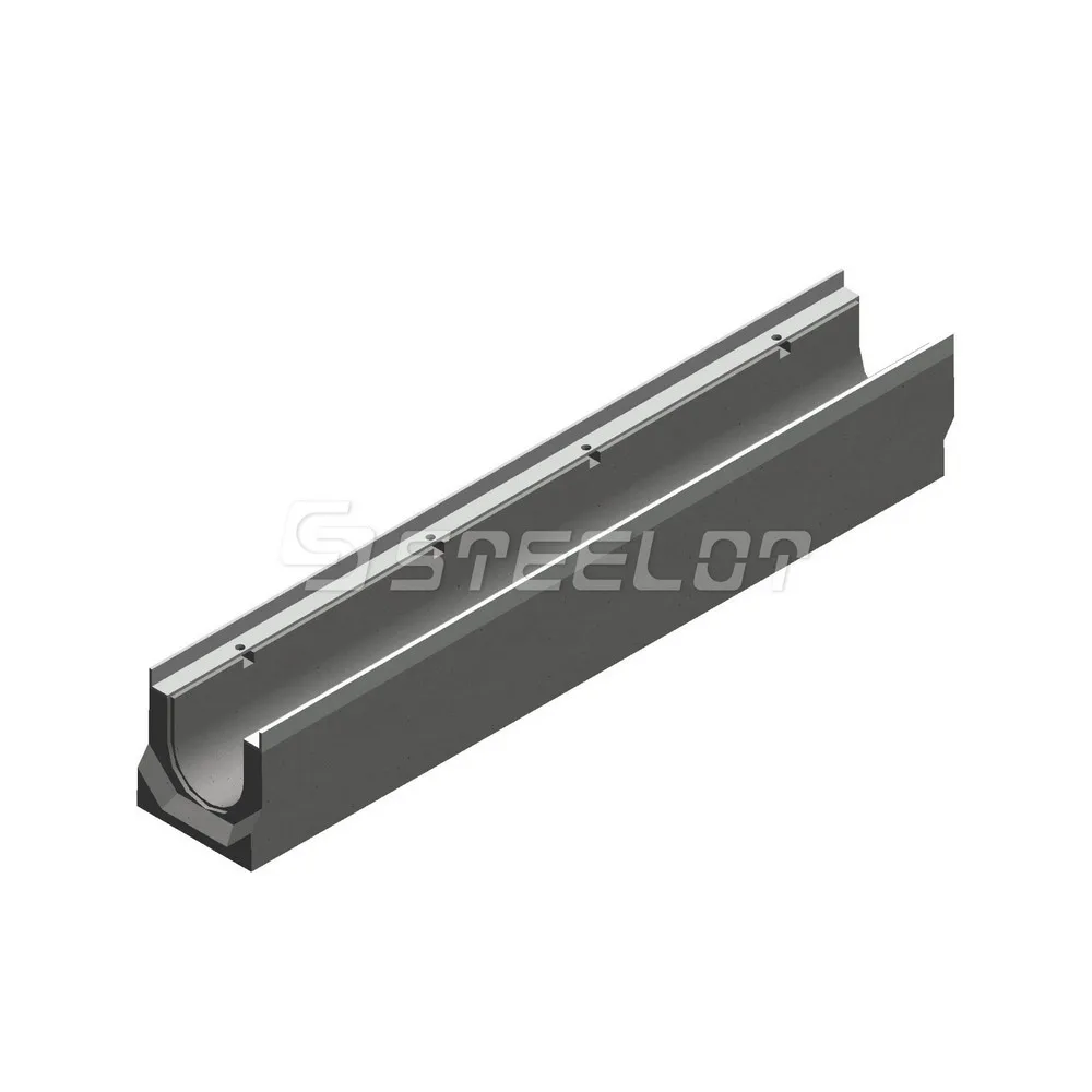В10165 Лоток бетон SteePro 1000*163*165мм DN 100 E600 Steelot
