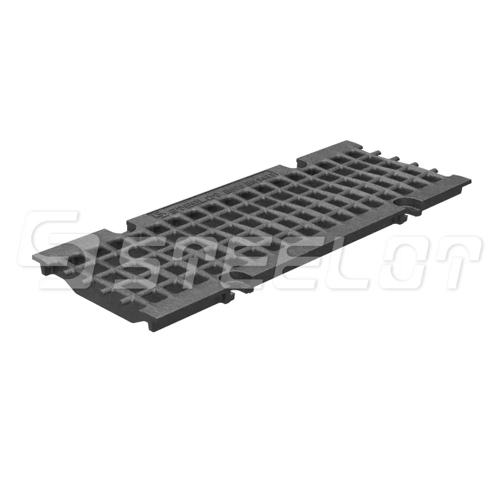 B1521E Решетка лотка волна чугун SteePro 500*199*21мм DN 150 E600 Steelot