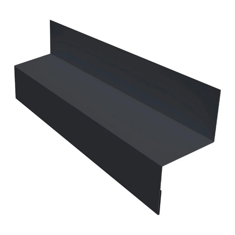 Отлив межэтажный 35*30мм 0.5мм Velur 3м Grand Line