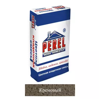 Кладочная смесь цементная М150 Perel SL кремовая 0040 25кг