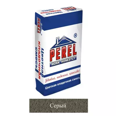 Кладочная смесь цементная М200 Perel NL серая 0110 25кг