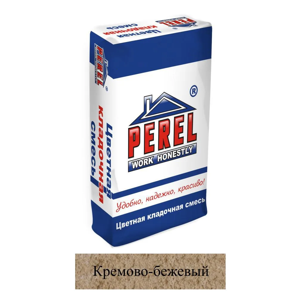 Кладочная смесь цементная М200 Perel NL кремово-бежевая 0125 25кг