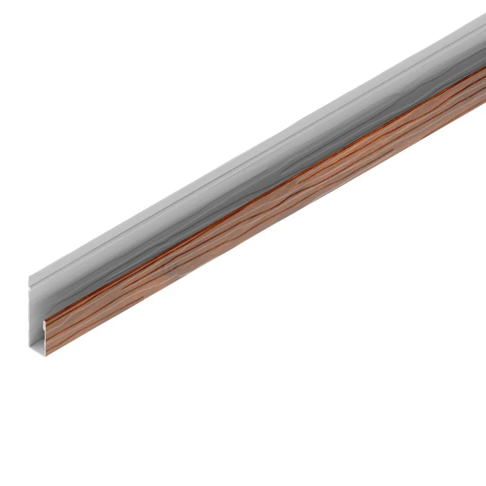 J-планка фактурная 33*14мм 0.45мм Printech 2м Aquasystem