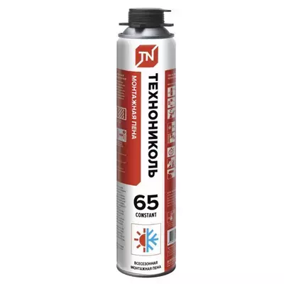 Пена ТехноНИКОЛЬ монтажная 65 Constant всесезонная (баллон) 0.85л